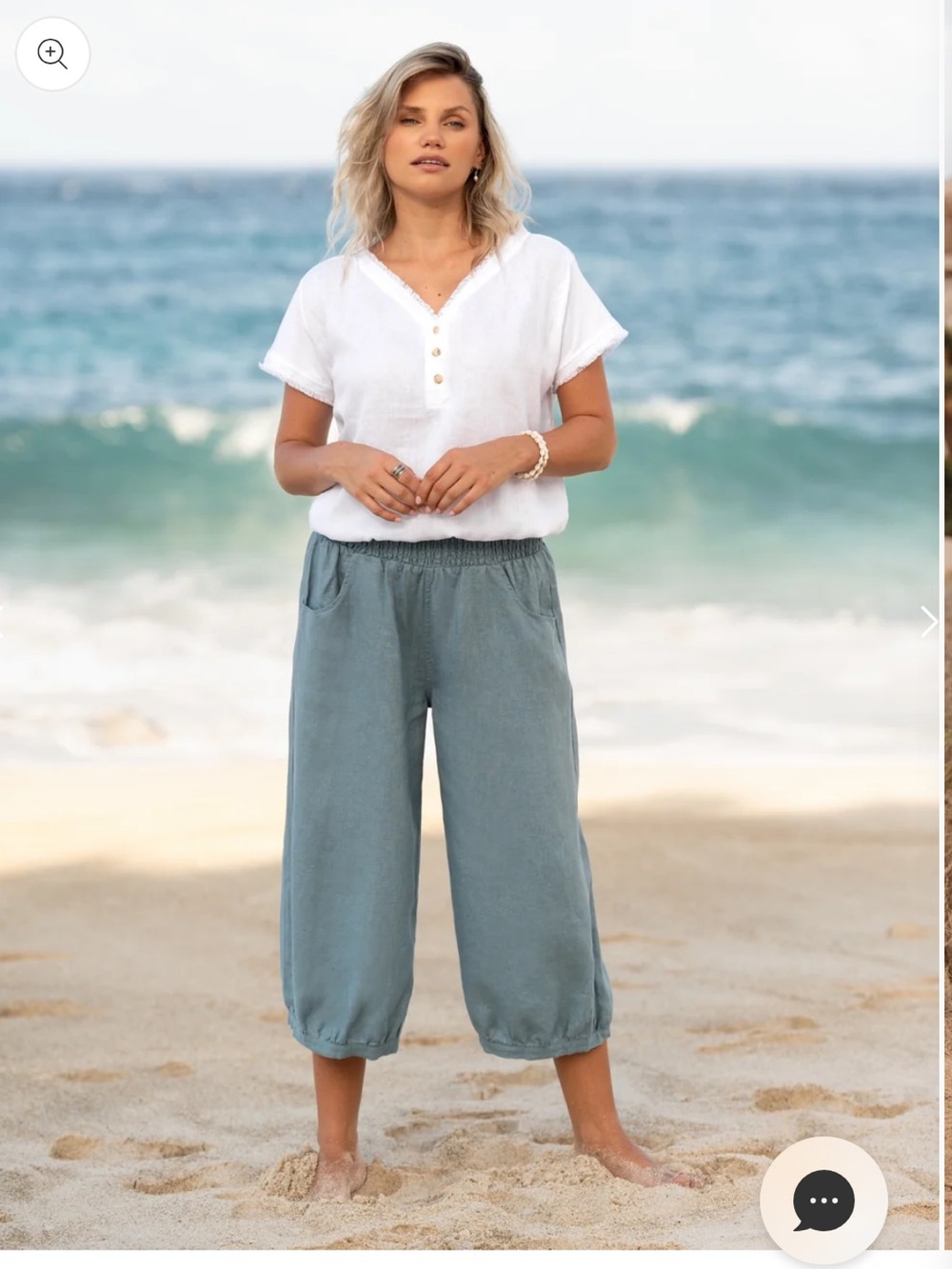 Nomad The Label Marrakech pants XS Tahiti Blue